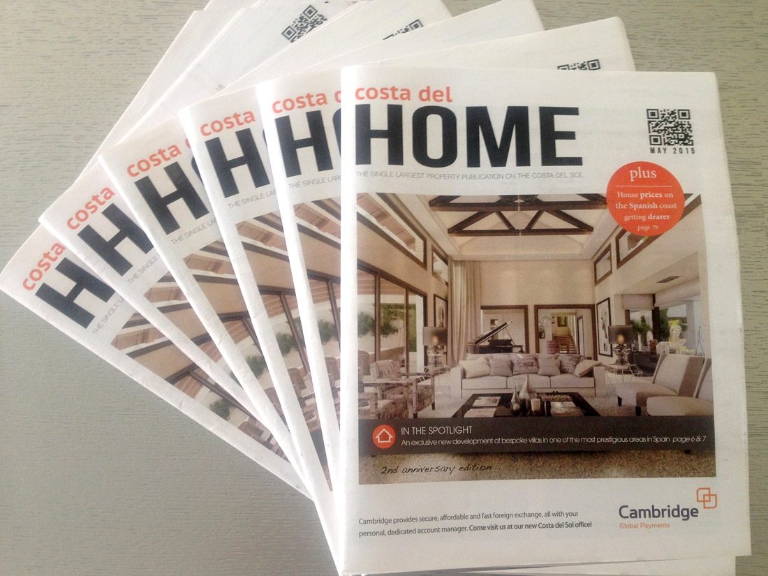 "An exclusive new development of bespoke villas in one of the most prestigious areas in Spain" - Costa del Home (May 2015)
