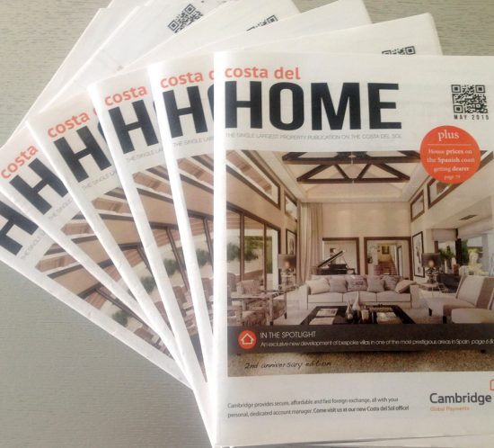 "An exclusive new development of bespoke villas in one of the most prestigious areas in Spain" - Costa del Home (May 2015)