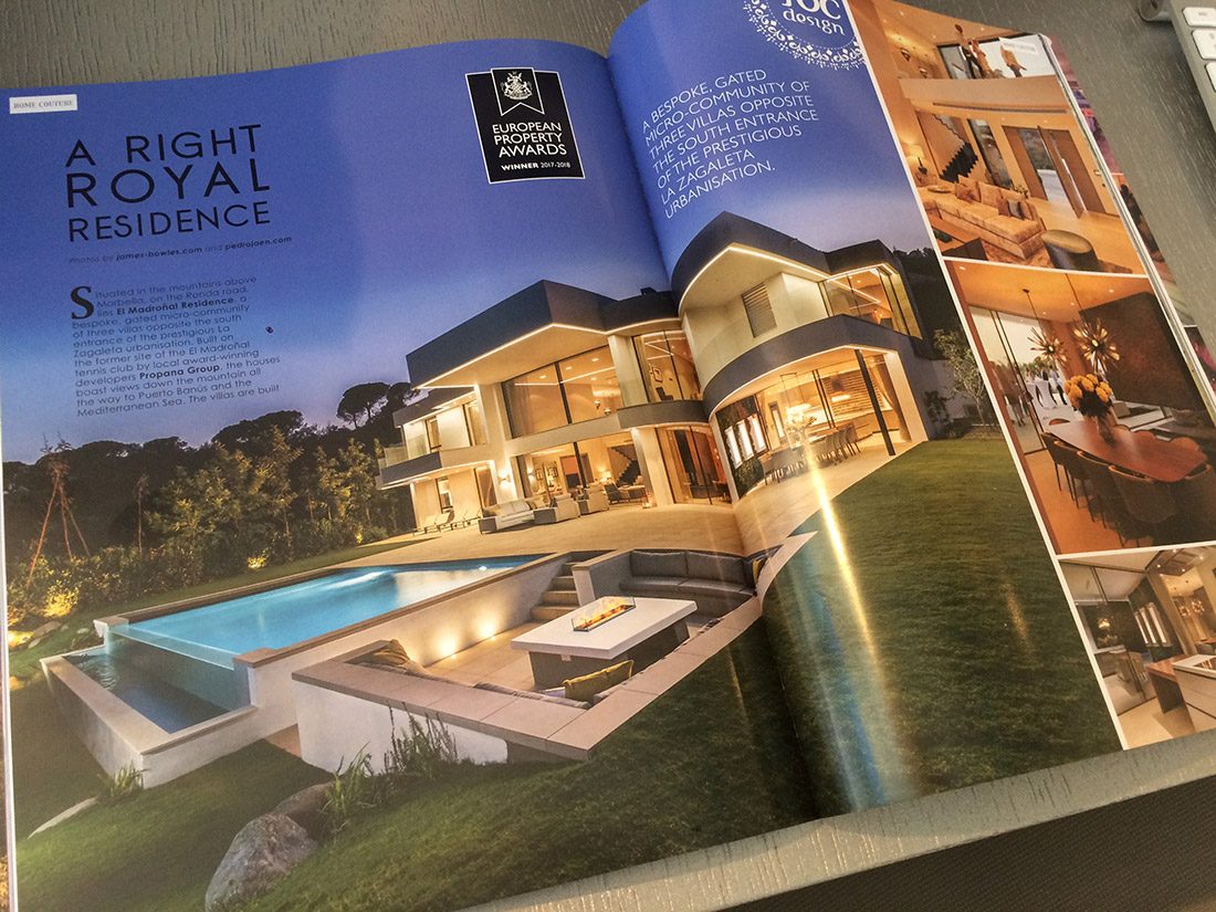 "A right royal residence" - Society Magazine (October 2017)