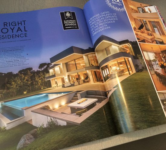 "A right royal residence" - Society Magazine (October 2017)