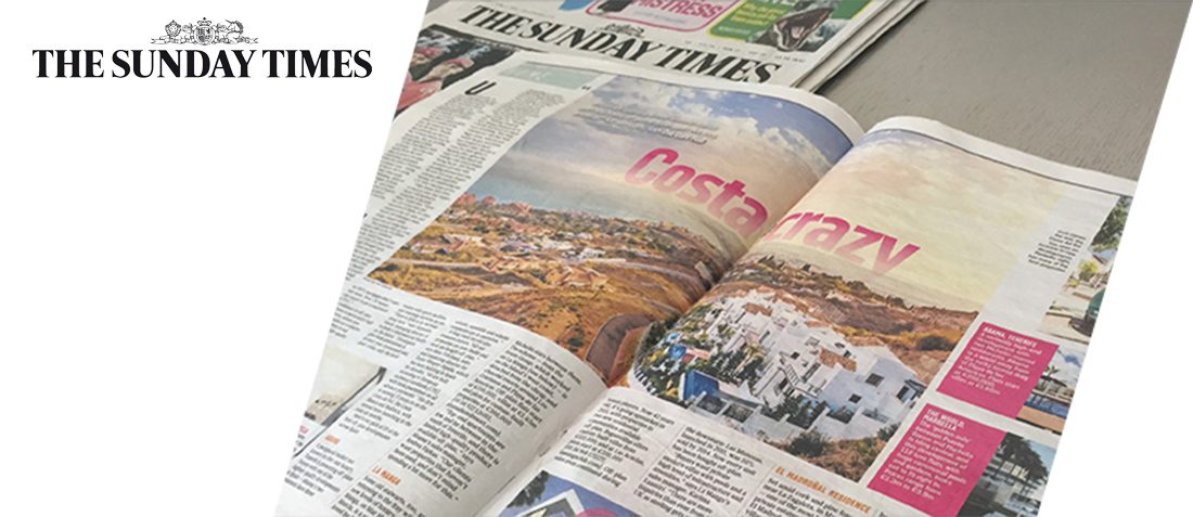 El Madronal Residence named as one of the top 10 off-plan developments in Spain - The Sunday Times (June 2015)